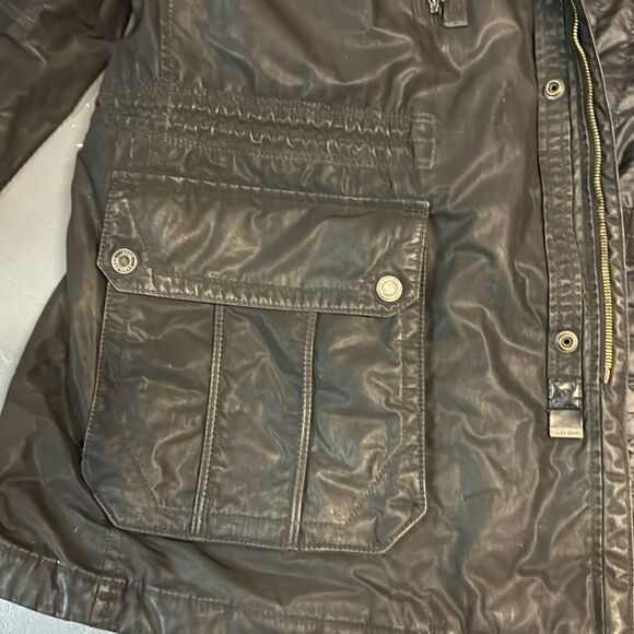 Size Large Men’s Leather Black Lable Hugo Boss Jacket - Picture 6 of 7